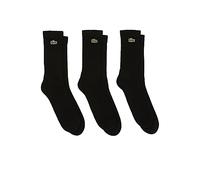 Lacoste 3 Pack Sport Socks - Black 9-12