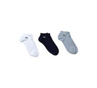 Lacoste Sport RA4183 Socks, Argent Chine/Marine-Blanc, 43/46