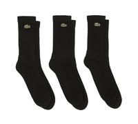 Lacoste Sport Socks 3 Pack Black Size UK 5.5 - 8 RA4182