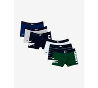 Lacoste Sport Stretch Boxer Pack Blue Green White (6 Units) - XS