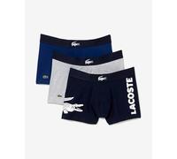 Lacoste Sport Stretch Boxer Shorts Dark Blue Grey Blue (3 units) - M
