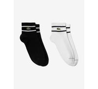 Lacoste Sport Stripe socks black white (2 pairs) - 35-38