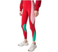 Lacoste Sport women's leggings, sporty training leggings, red XS