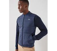 Lacoste Stretch Breathable Waterproof Padded Golf Vest, Navy, Size M, Men Navy