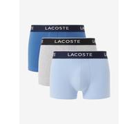 Lacoste Stretch Cotton Logo Boxers Blue Grey White (3 units) - S