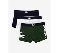 Lacoste Stretch Cotton Logo Boxers green white navy blue (3 units) - XXL