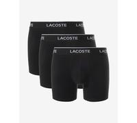 Lacoste 3 Pack Boxer Briefs Mens Boxer Briefs Black - Large
