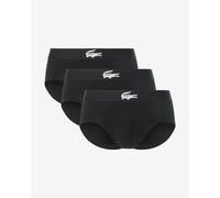 Lacoste Stretch Jersey Boxers Black White (3 Units) - L