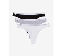 Lacoste String Thong White Grey Black (3 Units) - XXL