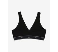 Lacoste Stripe Color Logo Bra Black - S