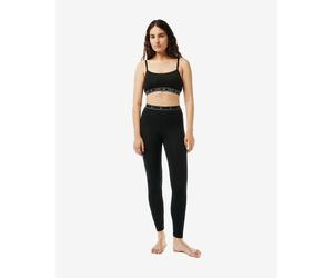 Lacoste Stripe Logo Leggings Black Women - 3XL