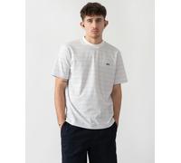 Lacoste Stripe Mens Classic Fit T-Shirt - Phoenix Blue/Flour - Phoenix Blue/Flour - XXL