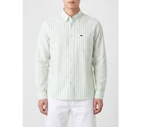 LACOSTE Striped Cotton Shirt - Size: 41 - male
