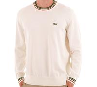 Lacoste Striped Cotton Sweatshirt Flour