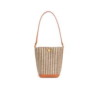 Lacoste stripes appliqué bucket bag - Neutrals One Size