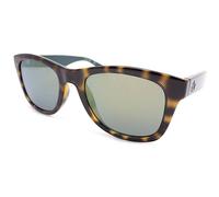 LACOSTE Sunglasses Brown Havana with Black/ Gold Mirror Lens L789 035
