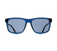 Lacoste Sunglasses L6025S 410 Transparent Blue Grey Blue