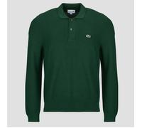 Lacoste Sweater Pull col polo coton point mousse in Green EU L