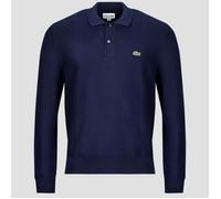 Lacoste Sweater Pull col polo coton point mousse in Marine EU M