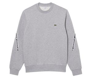 Lacoste Sweatshirt - Lacoste Tape Sleeve Crew Neck Sweatshirt - SH9884 - BNWT