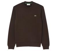 Lacoste Men's Small Logo Crew Sweatshirt M Brown