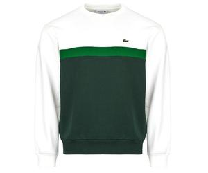 Lacoste Sweatshirts Sweatshirt en molleton color-block in White EU M