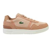 Lacoste T-Clip 222 12 SMA Lace-Up Brown Suede Leather Mens Trainers 744SMA0082BW