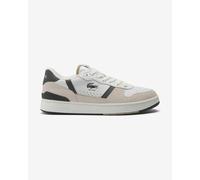 Lacoste T-Clip Set Leather trainers white beige black - 46