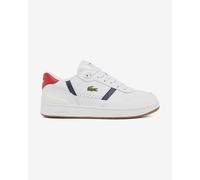 Lacoste T-Clip Set Leather trainers white navy blue red - 40