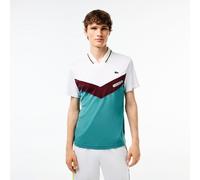Lacoste T-Shirt Herren T Shirt edvedev New York Day Polo White/Limeira 1410144