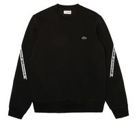 Lacoste Tape Sleeve Crew Sweat SH9884 - Black - Medium