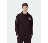 Lacoste Tennis Heritage Badge Accent Full Zip sweatshirt burgundy white - XXL