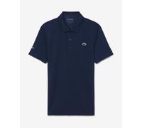 Lacoste Tennis x Novak Djokovic Short Sleeve Polo Shirt Navy Blue - 3XL