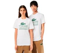 Lacoste Th1218-00 Short Sleeve T-shirt White M Men,Women