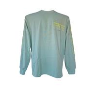 Lacoste TH5528 Loose Fit Long Sleeved Top (UK, Alpha, L, Regular, Regular, Fluoride)