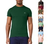 Lacoste TH6709 Mens T Shirts Half Sleeve Round Neck Soft Pima Cotton Tee S-2XL