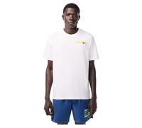 Lacoste Th7544 Short Sleeve T-shirt White M Men