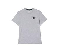 Lacoste TH9665 Men's T-Shirt, China Silver, L