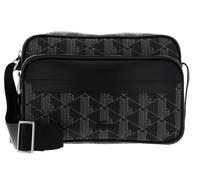 LACOSTE The Blend Reporter Bag Monogram Noir Gris