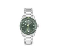 Lacoste Three Hand Quartz Movement Watch for Men Boston Collection with Silver Stainless Steel Bracelet - 2011425