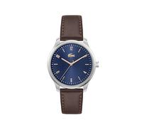 Lacoste Three Hand Quartz Movement Watch for Men Lisbon Collection with Stainless Steel Bracelet or Leather Strap