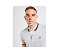 Lacoste Tipped Polo Shirt - Grey - Mens 4/M