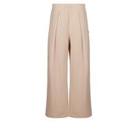 Lacoste Tracksuit bottoms Pantalon de survêtement interlock côtelé avec étiquette loose fi in Beige UK 10