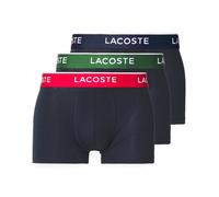 Lacoste Triple Pack Boxer Trunks Navy/Green/Red