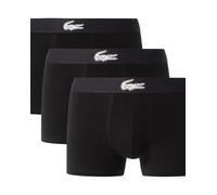 Lacoste Triple Pack Croc Trunks Black