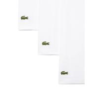 Lacoste Standard Fit 3 Pack T-Shirts - White, White, Size 2Xl, Men White