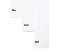 Lacoste 3 Pack Crew Lounge T-Shirts, White - XXL