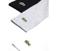Lacoste Triple Pack Lounge Tees White/Grey/Black