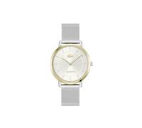 Lacoste Two Hand Quartz Movement Watch for Women CROCORIGIN Collection with Silver Stainless Steel Bracelet - 2001472
