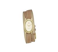 Lacoste Two Hand Quartz Movement Watch for Women Parisienne Collection with Brown Leather Strap - 2001454